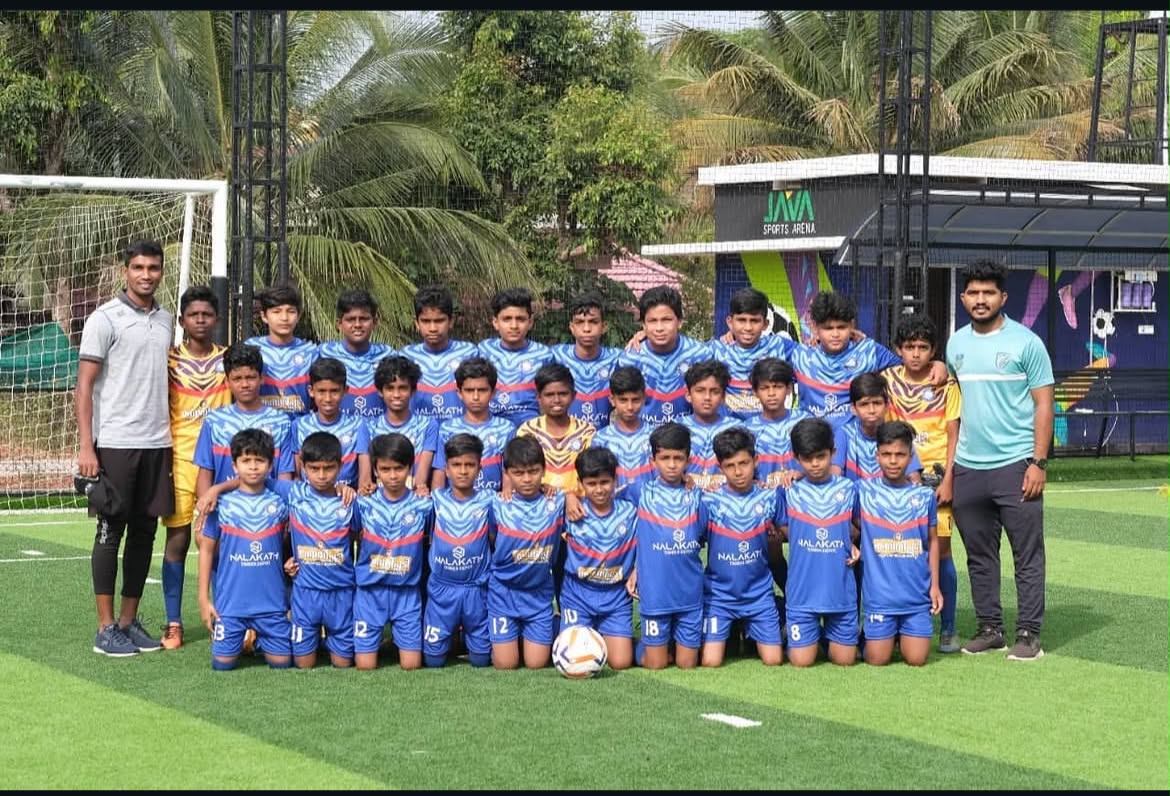 GCC Chalissery Academy squad frame